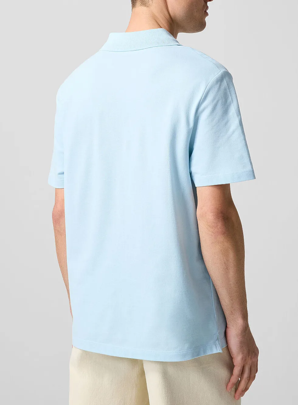 Embroidered logo piqué polo