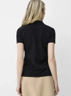 Embroidered logo piqué polo