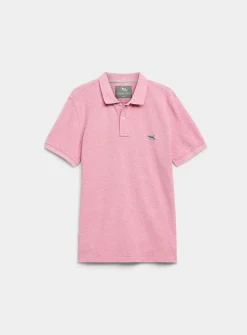 Embroidered logo piqué polo