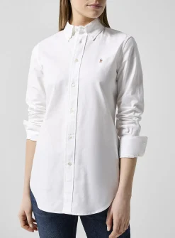 Embroidered logo shirt