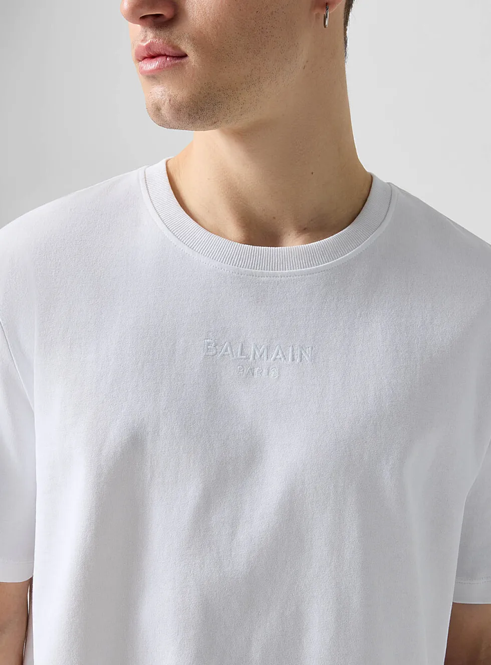 Embroidered logo T-shirt