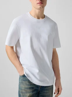 Embroidered logo T-shirt