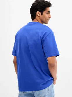 Embroidered message T-shirt