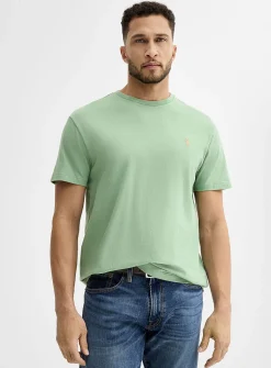 Embroidered rider colourful T-shirt
