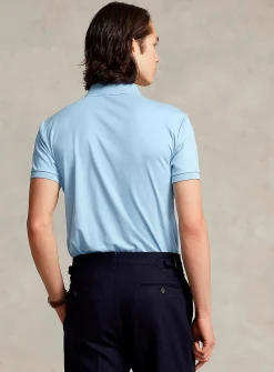 Embroidered rider jersey polo