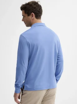 Embroidered rider jersey polo