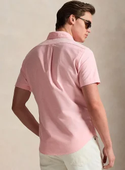 Embroidered rider Oxford shirt