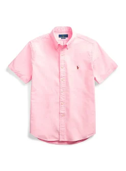 Embroidered rider Oxford shirt