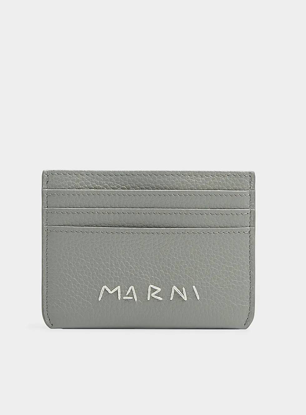 Embroidered signature card case