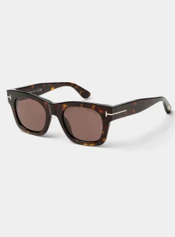 Emma rectangular sunglasses