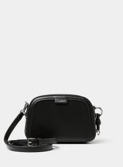 Emma topstitched crossbody bag