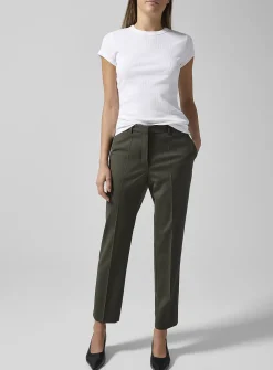 Emma wool slim-leg pant