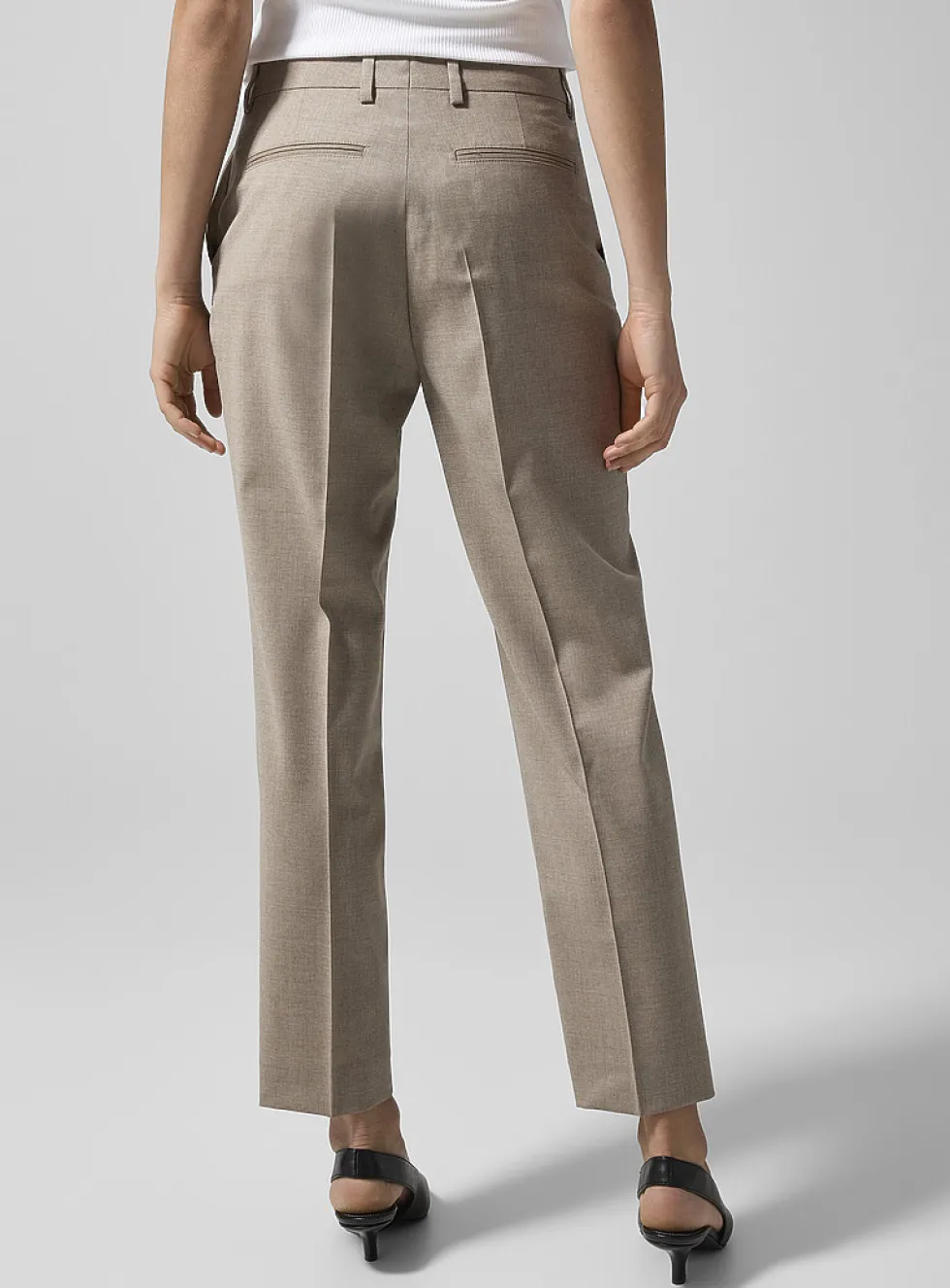 Emma wool slim-leg pant