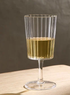 Empire acrylic wine glass