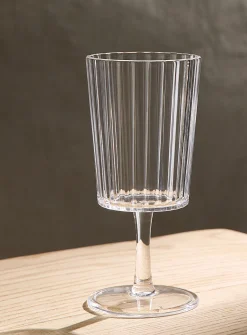 Empire acrylic wine glass