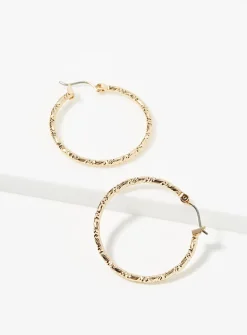 Engraved hoops