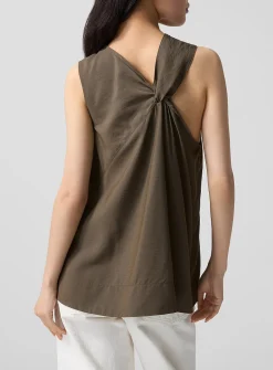 Enora tie-effect blouse