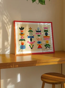 Entre deux manèges art print