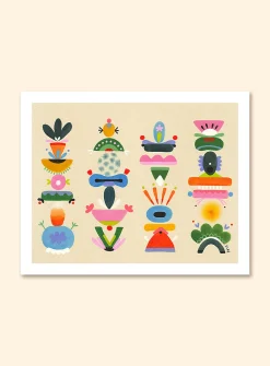 Entre deux manèges art print