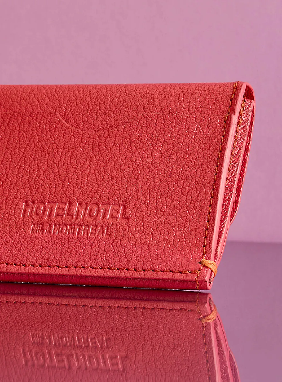 Enveloppe leather wallet