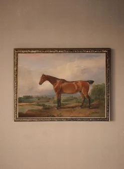 Equestrian Majesty bronze frame rigid art print