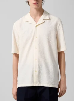 Eren seersucker cabana shirt