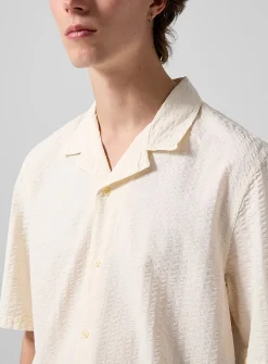 Eren seersucker cabana shirt