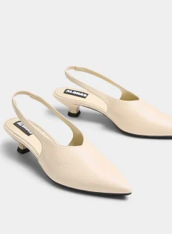 Eros slingback leather mules
