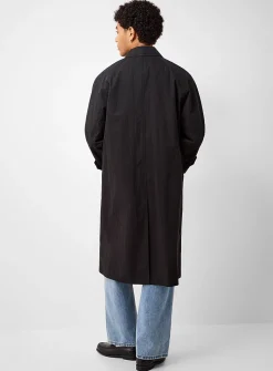 Essential long trench coat