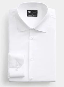 Essential satiny cotton shirt