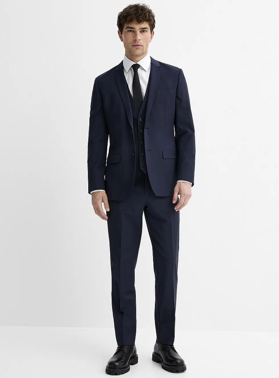 Essential wool-blend jacket