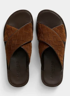 Ettore braided leather sandals