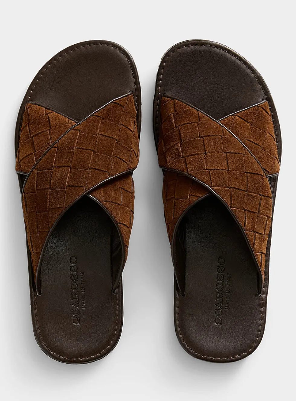 Ettore braided leather sandals
