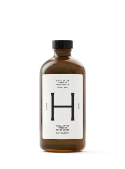 Eucalyptus, vetiver and petitgrain bubble bath
