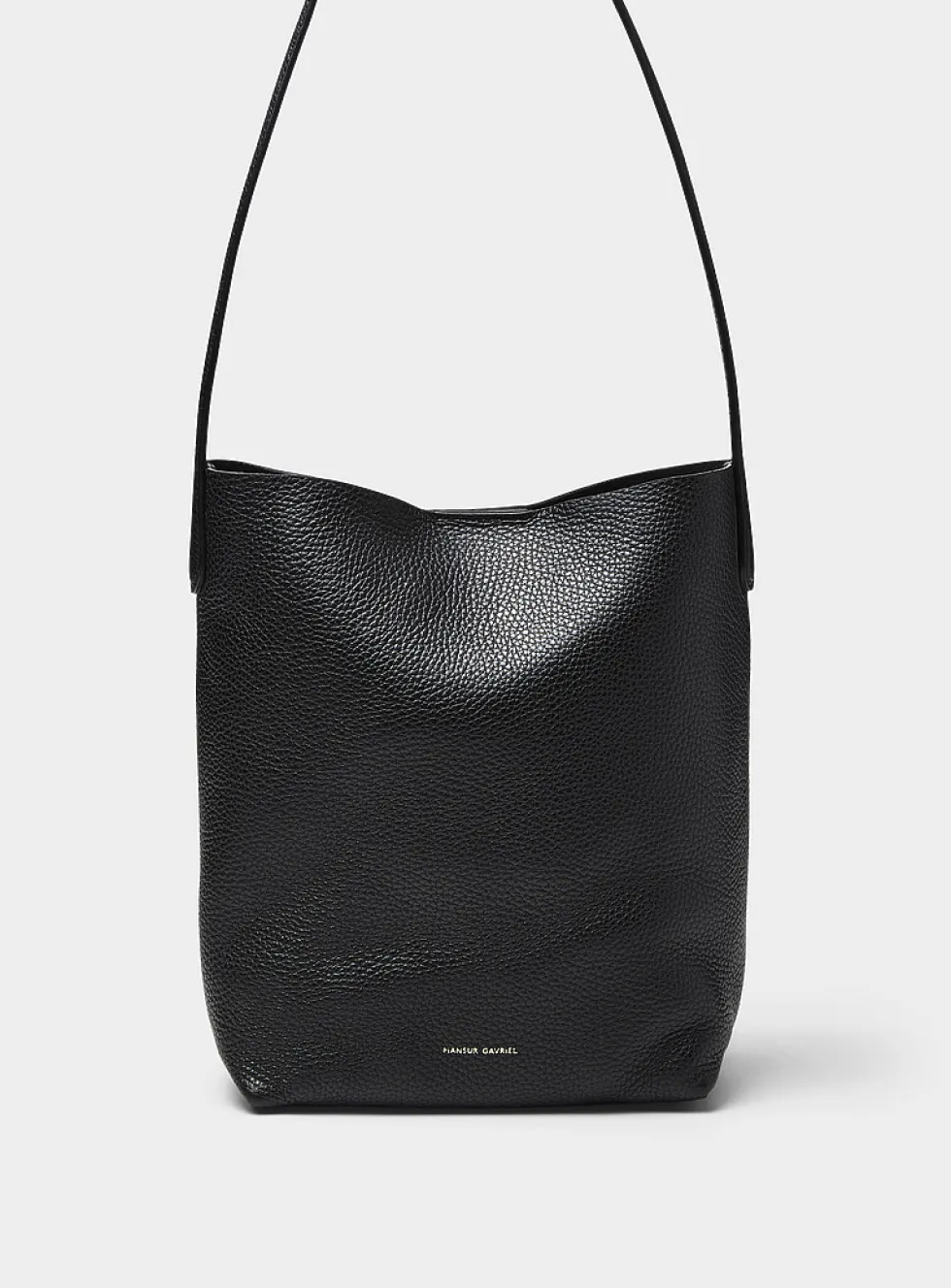 Everyday grained leather small hobo bag