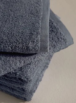 Everyday quick-drying organic cotton facecloths