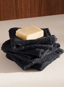 Everyday quick-drying organic cotton facecloths