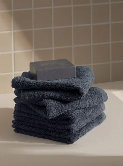 Everyday quick-drying organic cotton facecloths