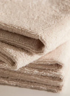 Everyday quick-drying organic cotton facecloths
