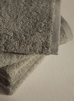 Everyday quick-drying organic cotton facecloths
