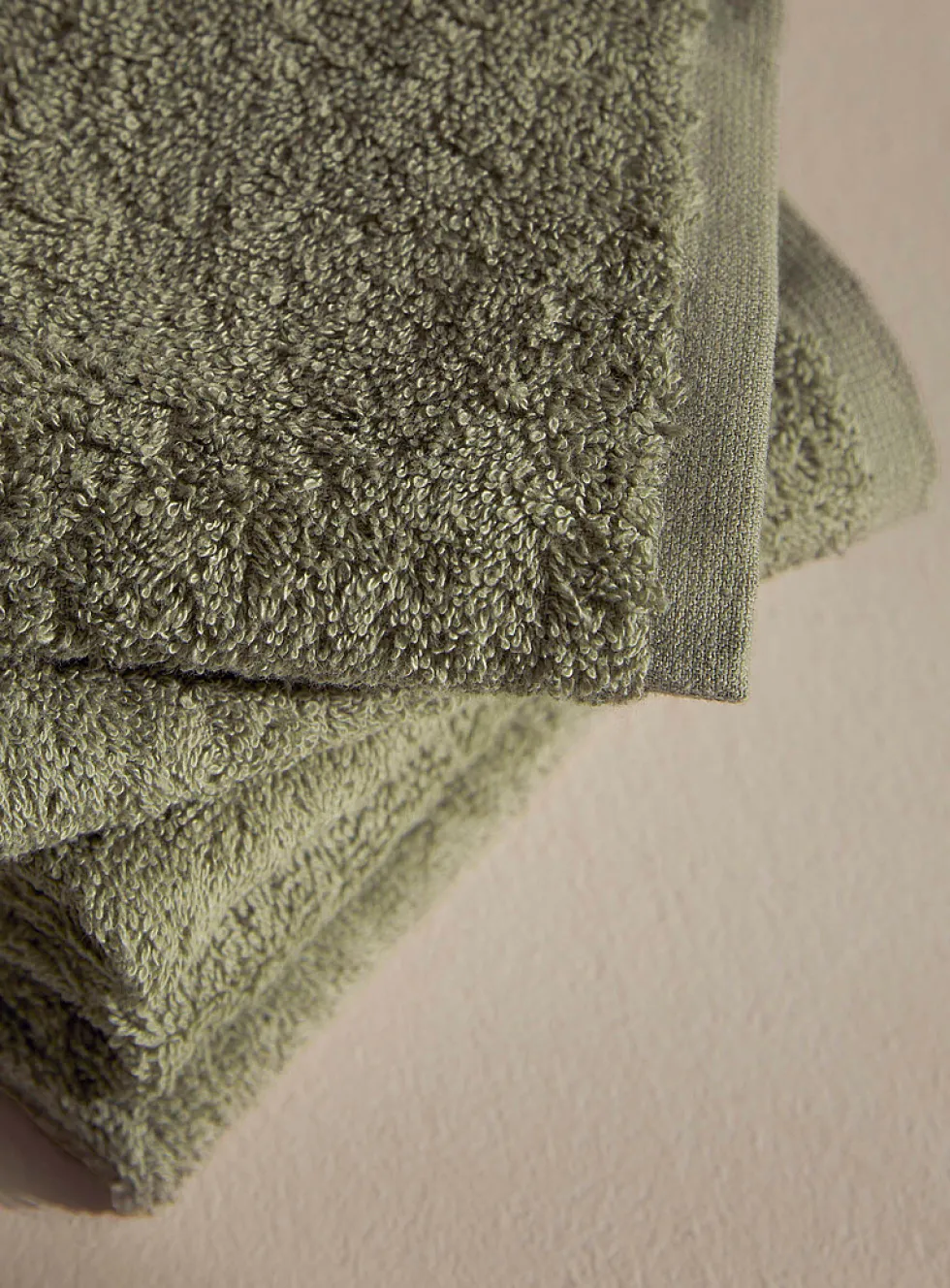 Everyday quick-drying organic cotton facecloths