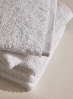 Everyday quick-drying organic cotton facecloths