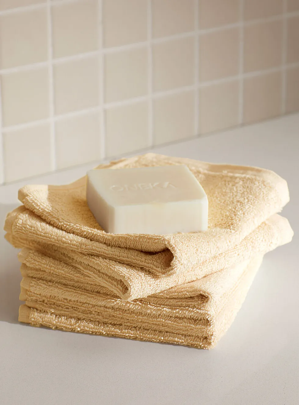 Everyday quick-drying organic cotton facecloths