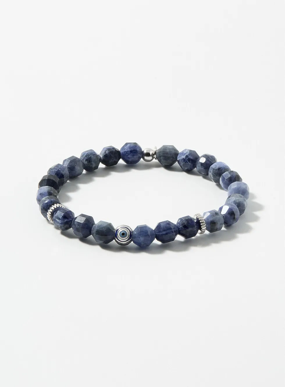 Evil eye bead bracelet