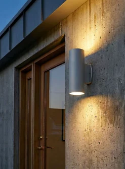 Evolution two-way cylindrical wall sconce
