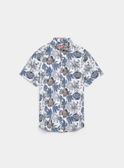 Exotic botanical shirt