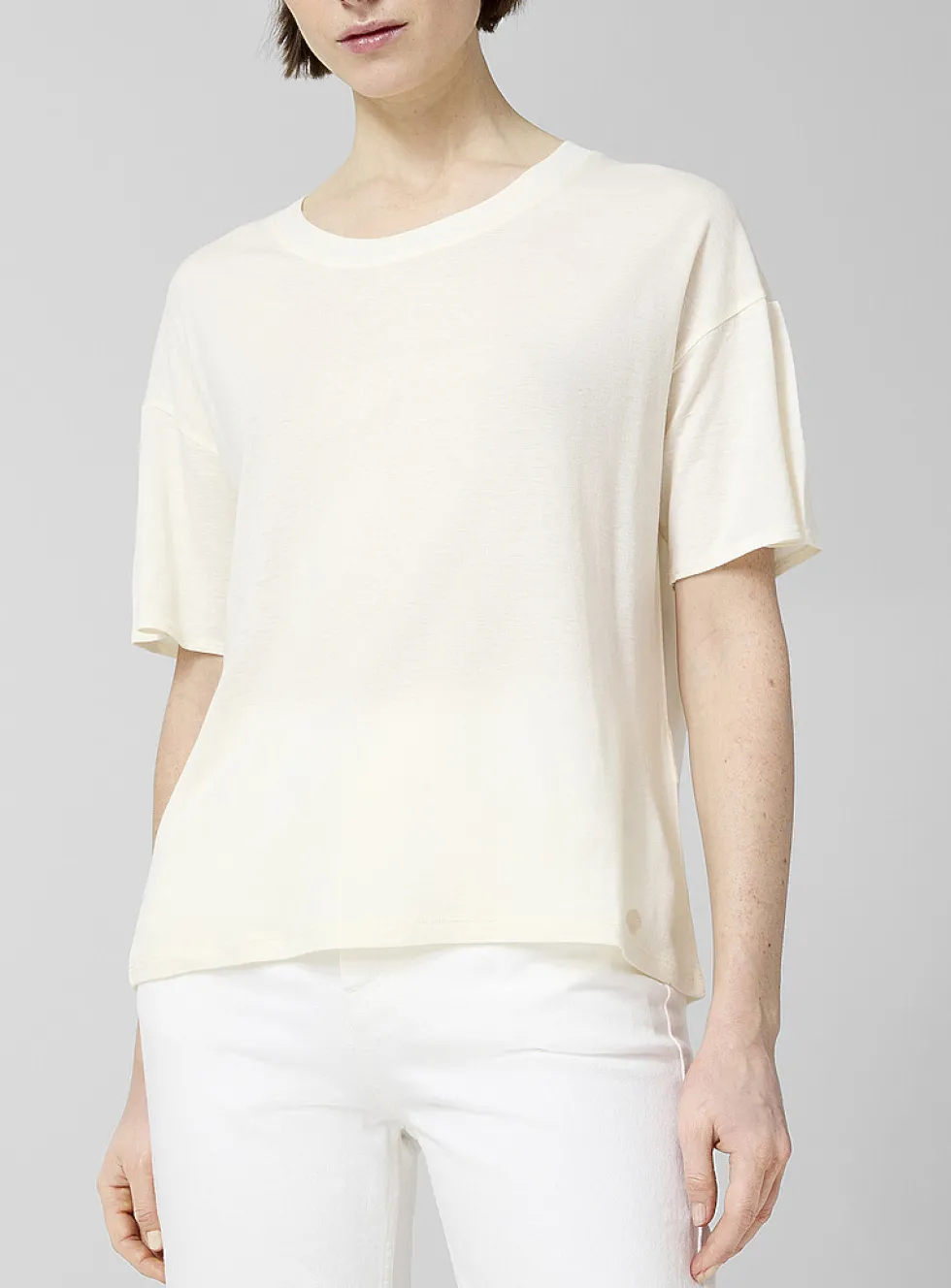 Ezra wool-blend T-shirt
