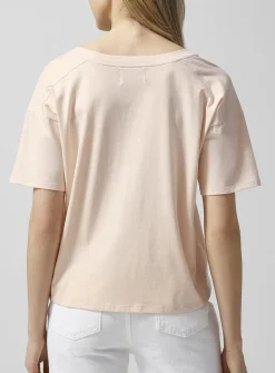 FAAA V-neck loose T-shirt