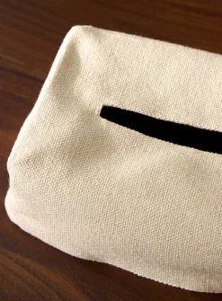 Fabric tissue box cover