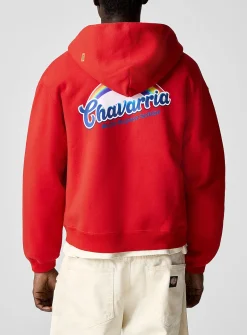 Fabuloso zip-up hood sweatshirt